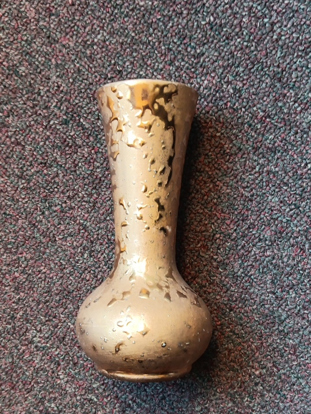 24k Gold Weeping Gold Vase